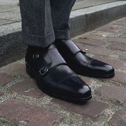 Bourne Monk Strap – Black