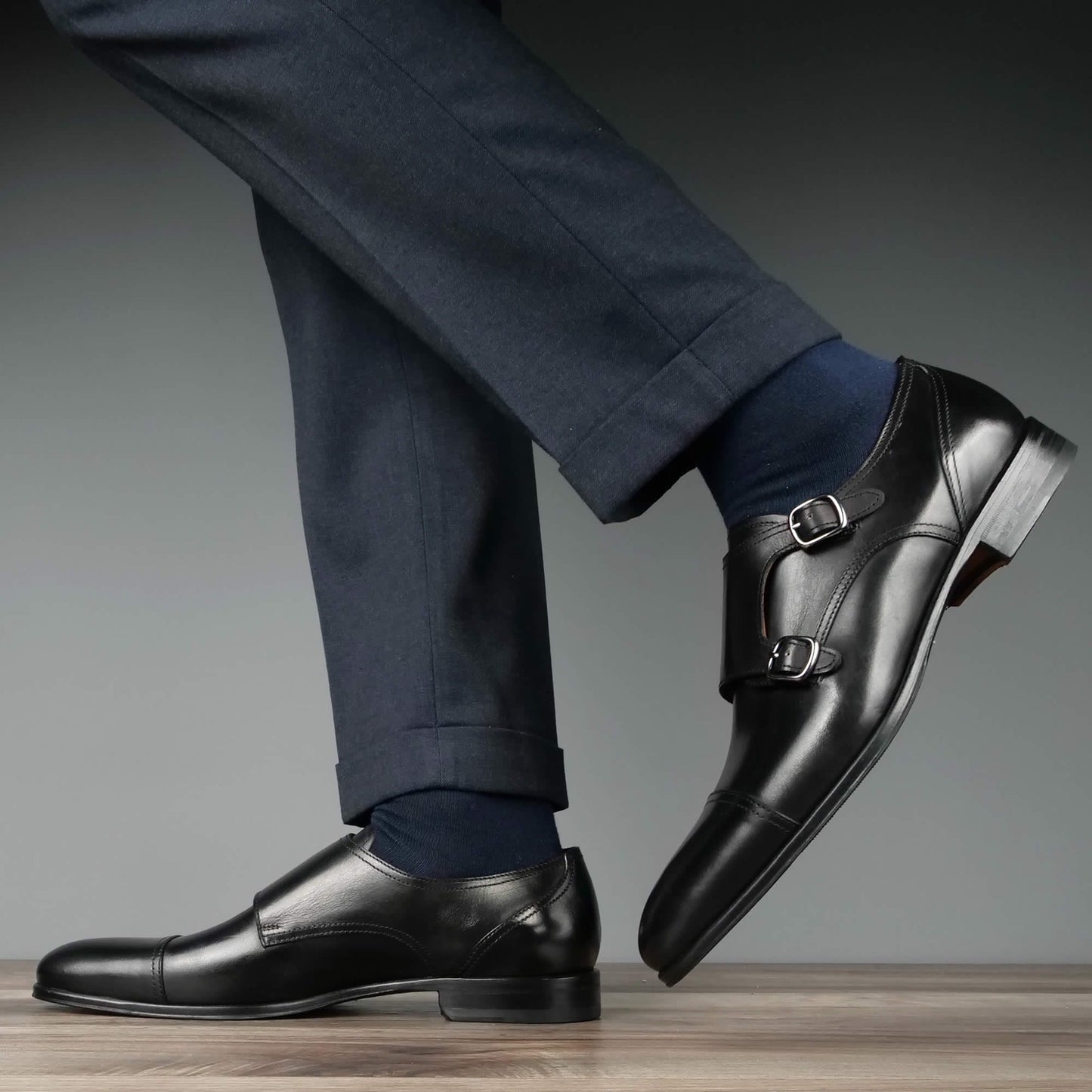 Bourne Monk Strap – Black