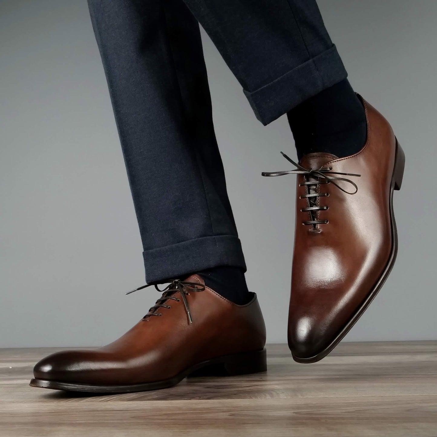 Classic Wholecut Oxford Brown