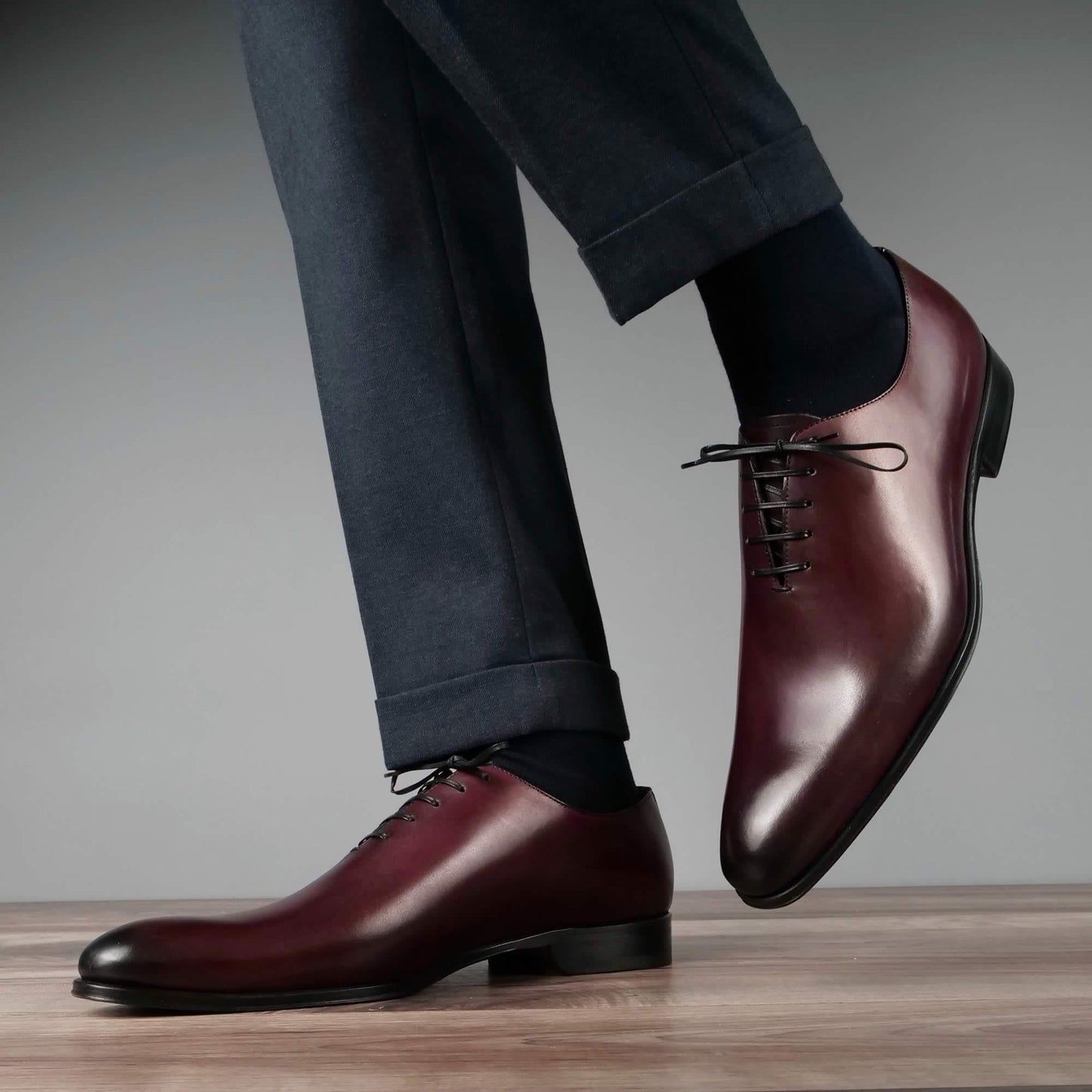Classic Wholecut Oxford Oxblood