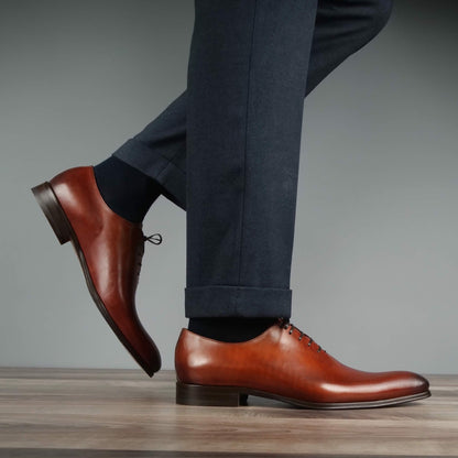 Classic Wholecut Oxford Chestnut